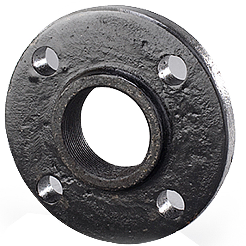 100105 (Piece) Flange, B.I. Blind (Welded) 4" x S40, 150lbs